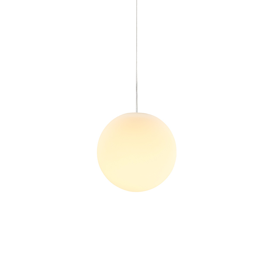 Luna Lamp Pendel Medium White