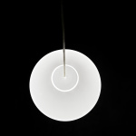Luna Lamp Pendel Large White Luna Lamp Pendel Large White