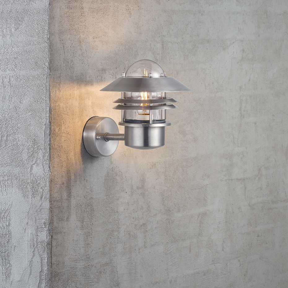 Blokhus Up Vägglampa Galvaniserat Stål