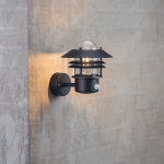 Blokhus Sensor Vägglampa Svart Blokhus Sensor Vägglampa Svart