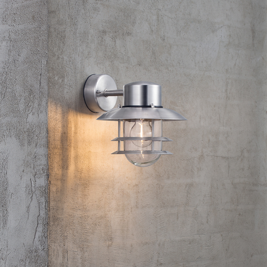 Blokhus Down Vägglampa Galvaniserat Stål