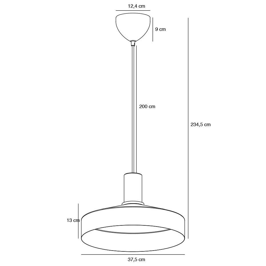 Elvas Marble Pendel Beige