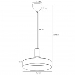 Elvas Marble Pendel Beige Elvas Marble Pendel Beige