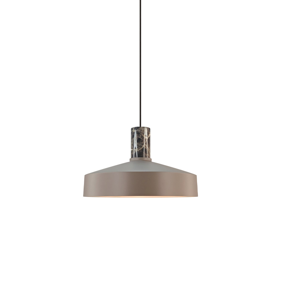 Elvas Marble Pendel Ljus Brun