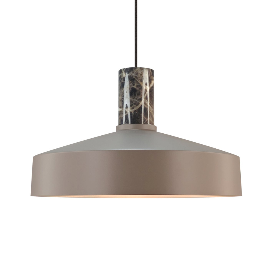 Elvas Marble Pendel Ljus Brun