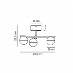 Contina Plafond Svart Contina Plafond Svart