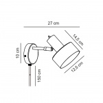 Matis Vägglampa Vit Matis Vägglampa Vit