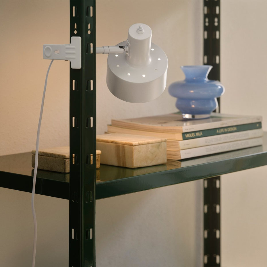 Matis Klämlampa Vit