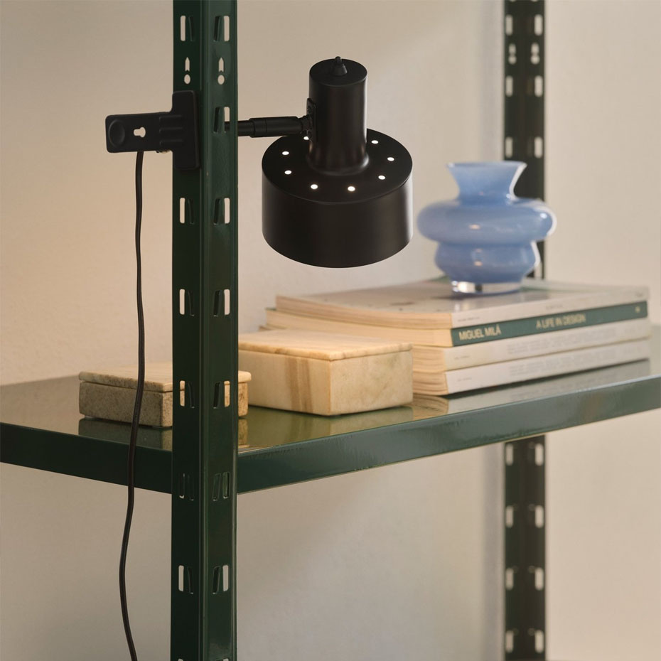 Matis Klämlampa Svart