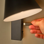 Wilmer Vägglampa Svart Wilmer Vägglampa Svart