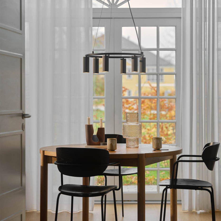 Vico Chandelier Pendel Svart