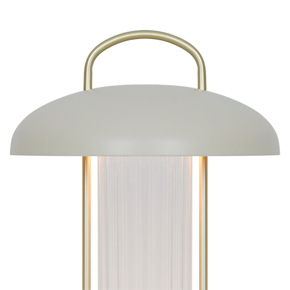 Mirano Portabel Bordslampa Beige