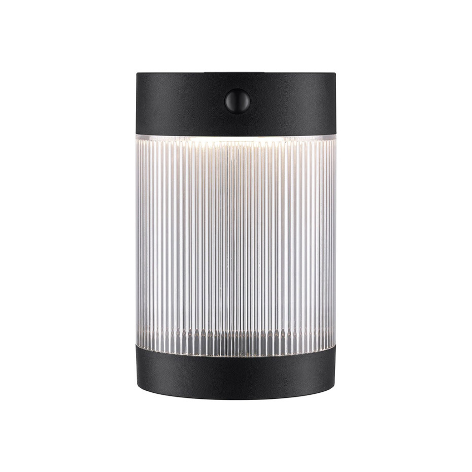 Coupar Solar Vägglampa Svart