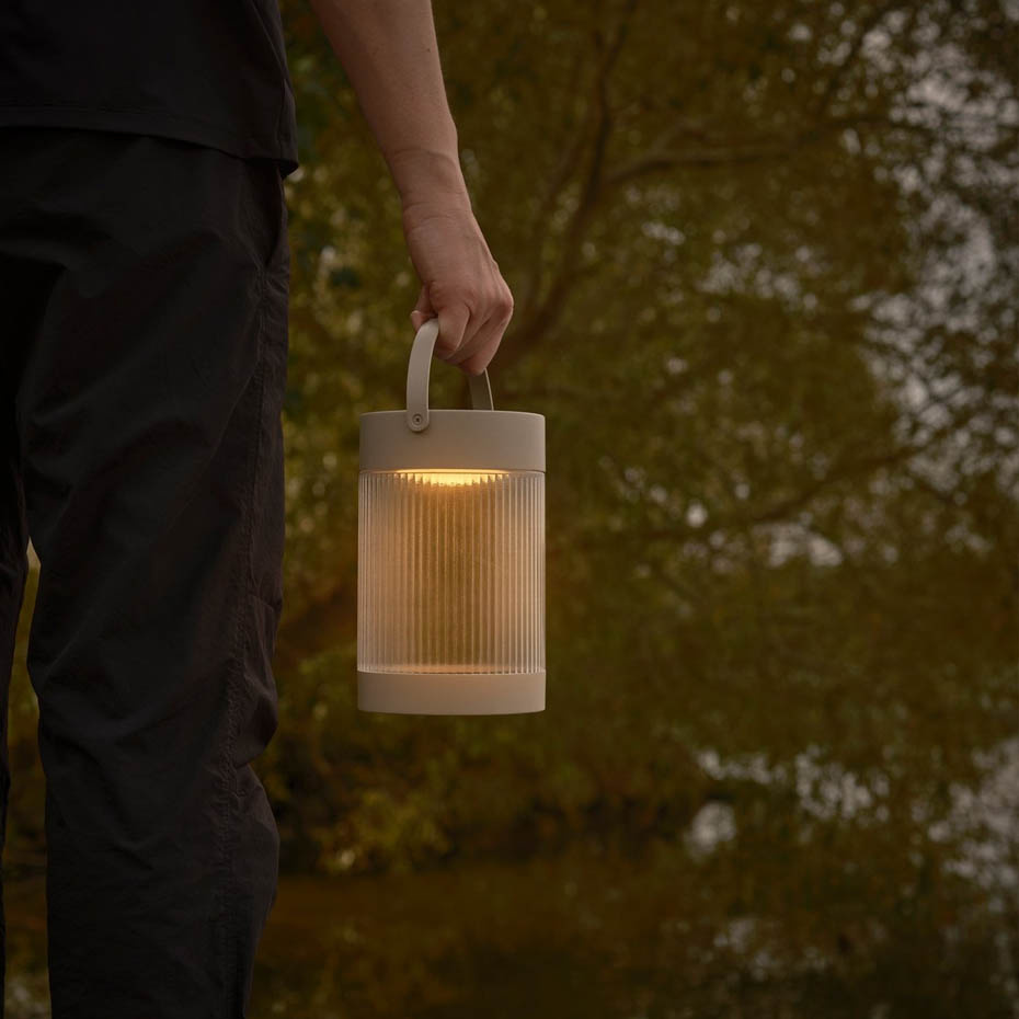 Coupar Solar Portabel Bordslampa Sand