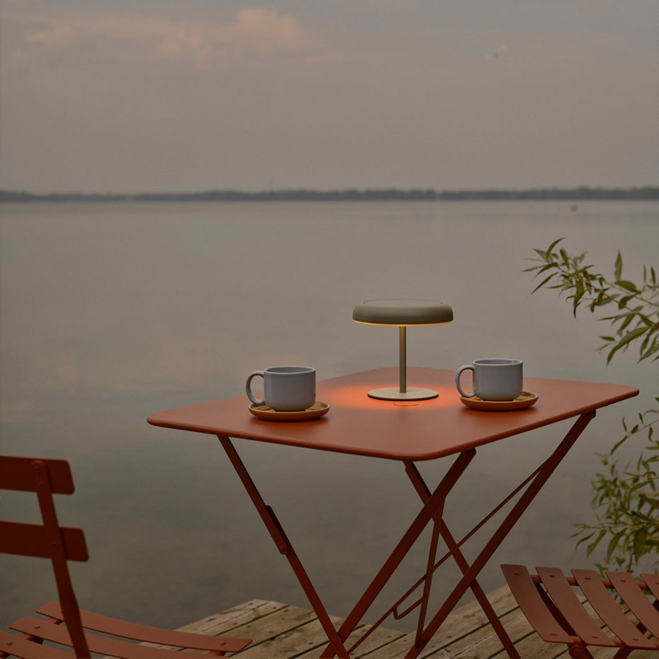 Elmer Solar Portabel Bordslampa Grön