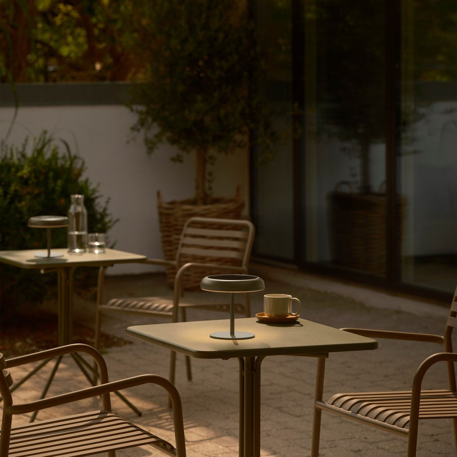 Elmer Solar Portabel Bordslampa Grön