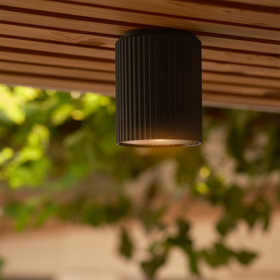 Kyklop Ripple Plafond Svart