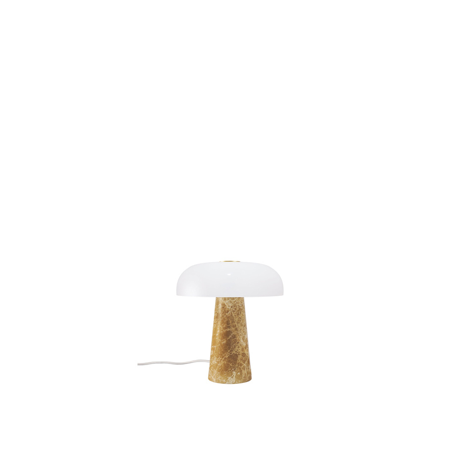 Glossy Mini Bordslampa Beige