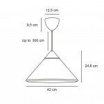 Kinto Pendel Svart Kinto Pendel Svart