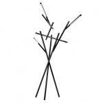 Tuareg Golvlampa LED Black Chrome Foscarini Tuareg Golvlampa LED Black Chrome