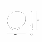 Lake Vägglampa LED Red Lake Vägglampa LED Red