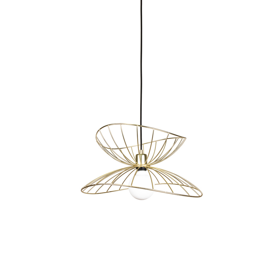 Ray 45 Pendel Borstad Mässing