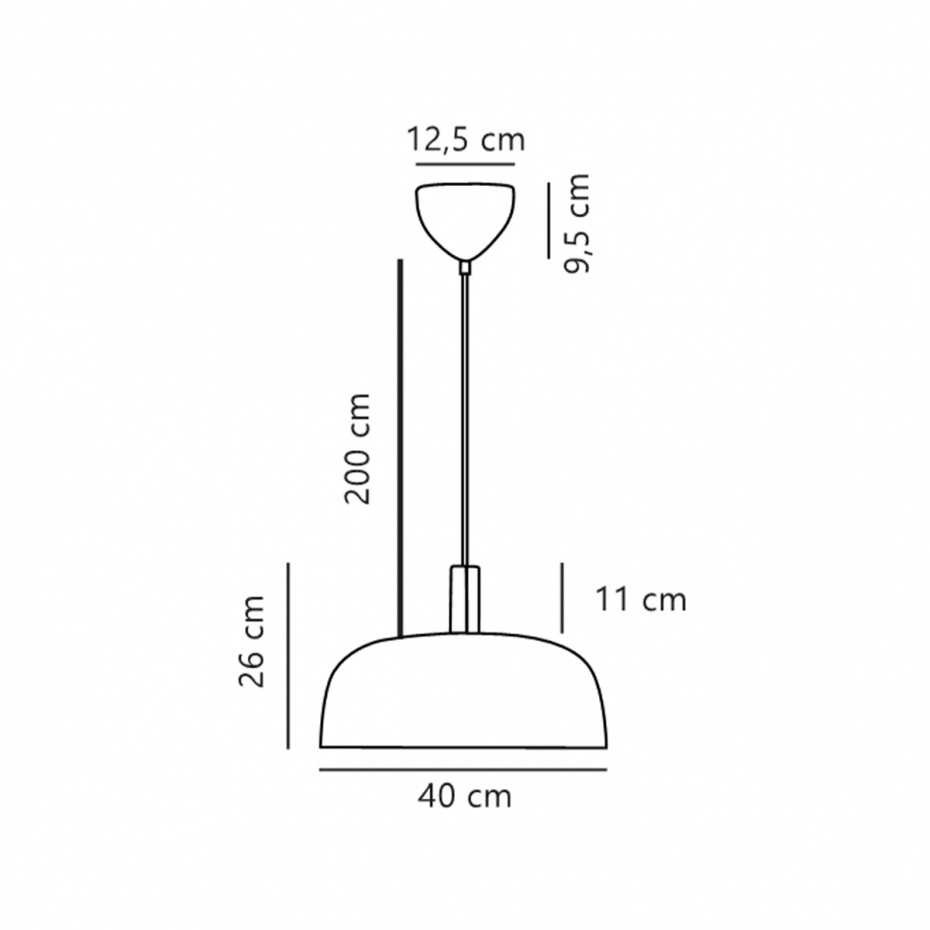 Sandro Pendel Ljusbrun