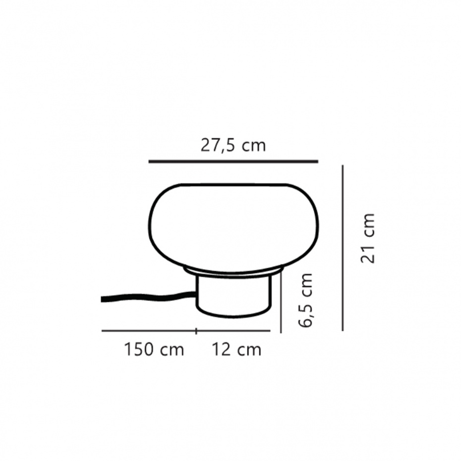 Malti Bordslampa Beige