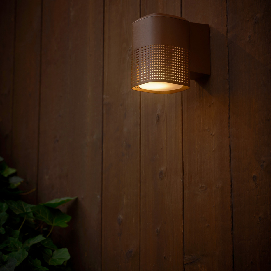 Sidara Vägglampa Seaside Metallisk Brun