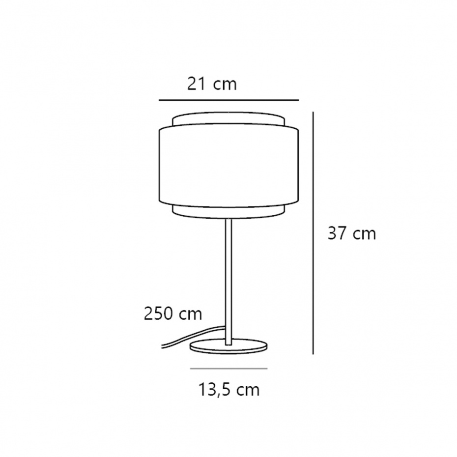 Takai Bordslampa Beige
