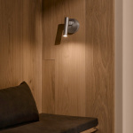 Makoto Vägglampa Satin Krom Makoto Vägglampa Satin Krom