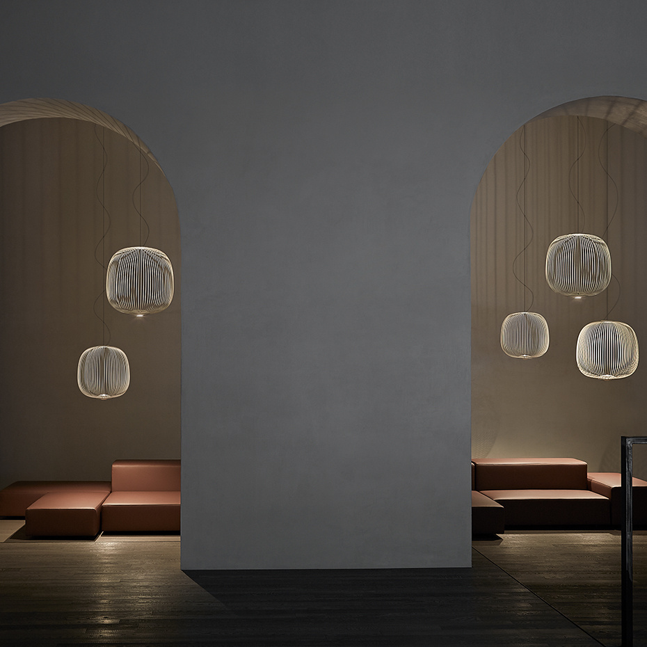 Spokes Pendel 2 LED White