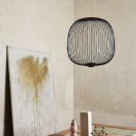 Spokes Pendel 2 LED Grafite Spokes Pendel 2 LED Grafite