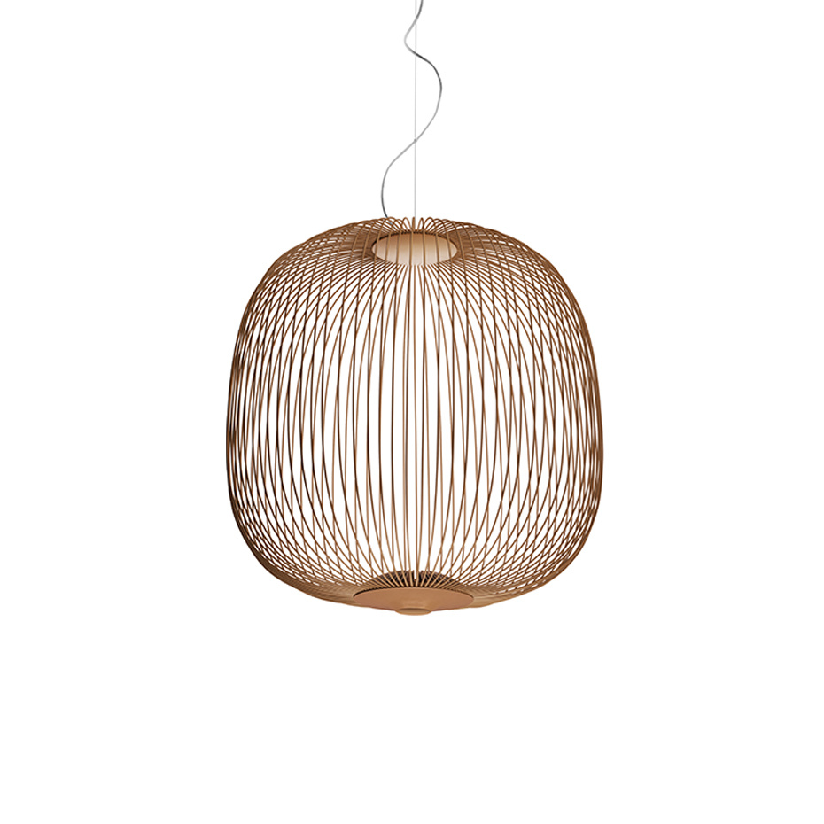 Foscarini Spokes Pendel 2 LED Copper