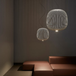 Spokes Pendel 2 Large LED White Spokes Pendel 2 Large LED White