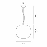 Gem Pendel White Gem Pendel White