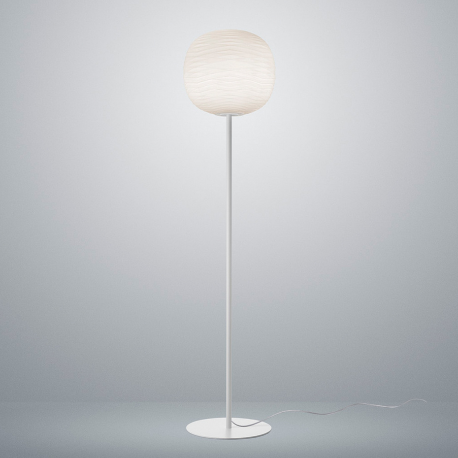 Gem Golvlampa White