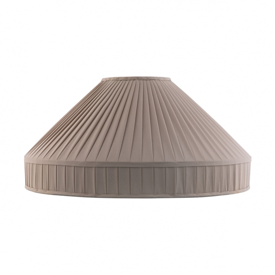 Textilskärm Ø500 Beige