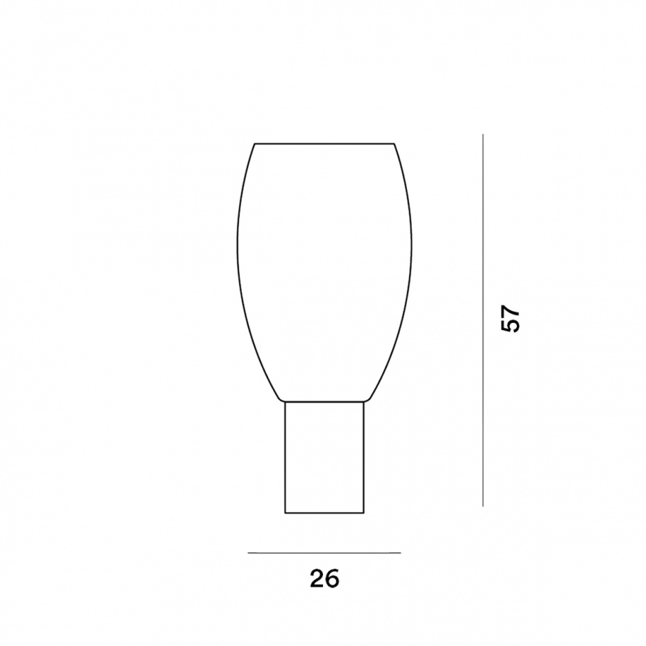 Buds 1 Bordslampa Cipria