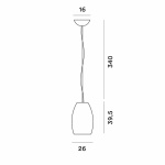 Buds 1 Pendel Warm White Buds 1 Pendel Warm White