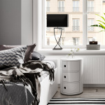 Omega Bordslampa H69cm Svartkrom/Svart Omega Bordslampa H69cm Svartkrom/Svart