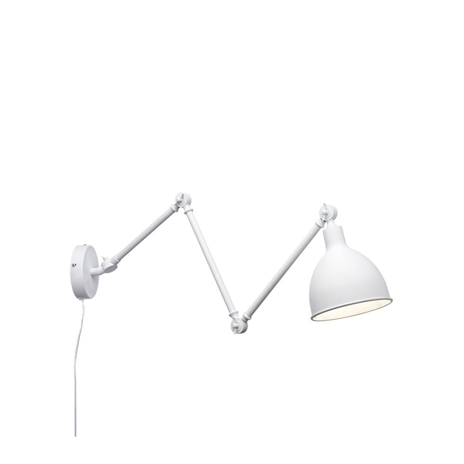 Bazar Vägglampa Sandvit