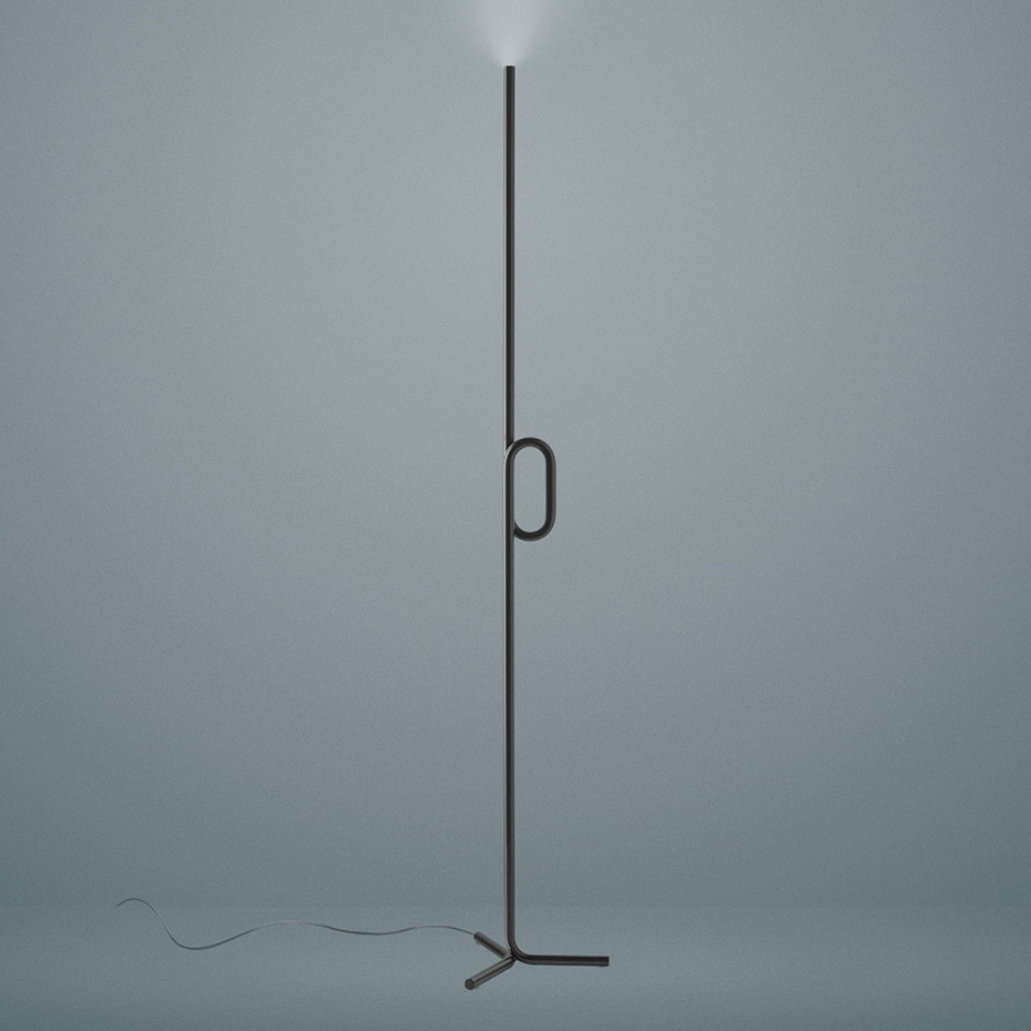 Tobia Golvlampa Black