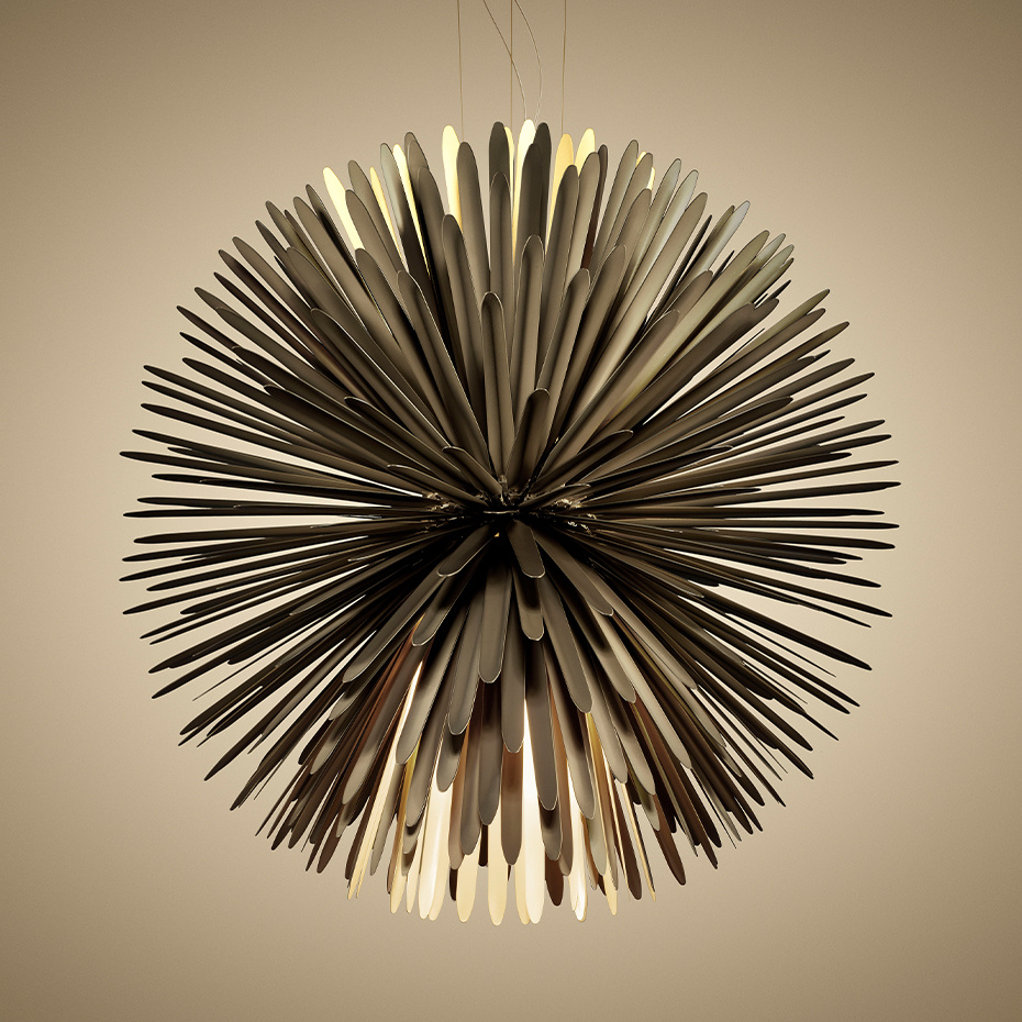 Sun Light Of Love Pendel Gold