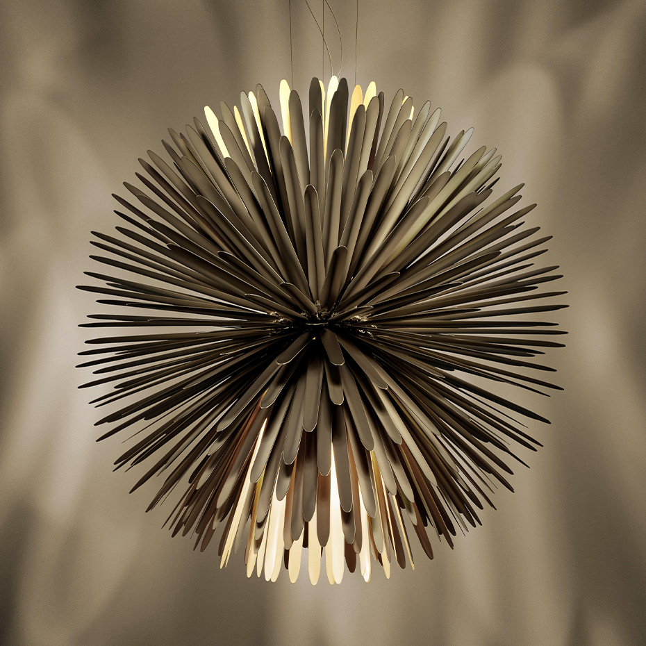 Sun Light Of Love Pendel Gold