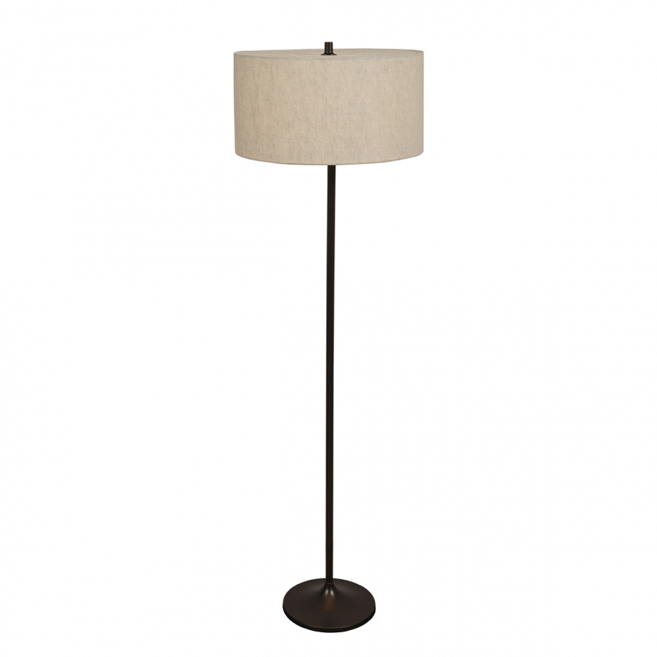 Soft Golvlampa Natur Linne/Metallic Bronze