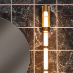 Stripe Vägglampa Rå Mässing IP44 Stripe Vägglampa Rå Mässing IP44