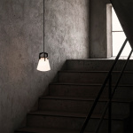 KH#100 Pendel Svart/Opalglas KH#100 Pendel Svart/Opalglas