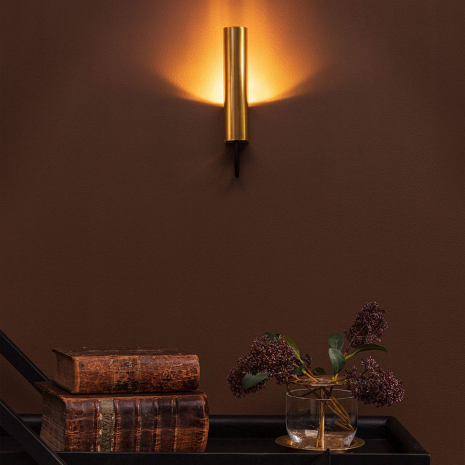 Visir Vägglampa Med Kabel Vit