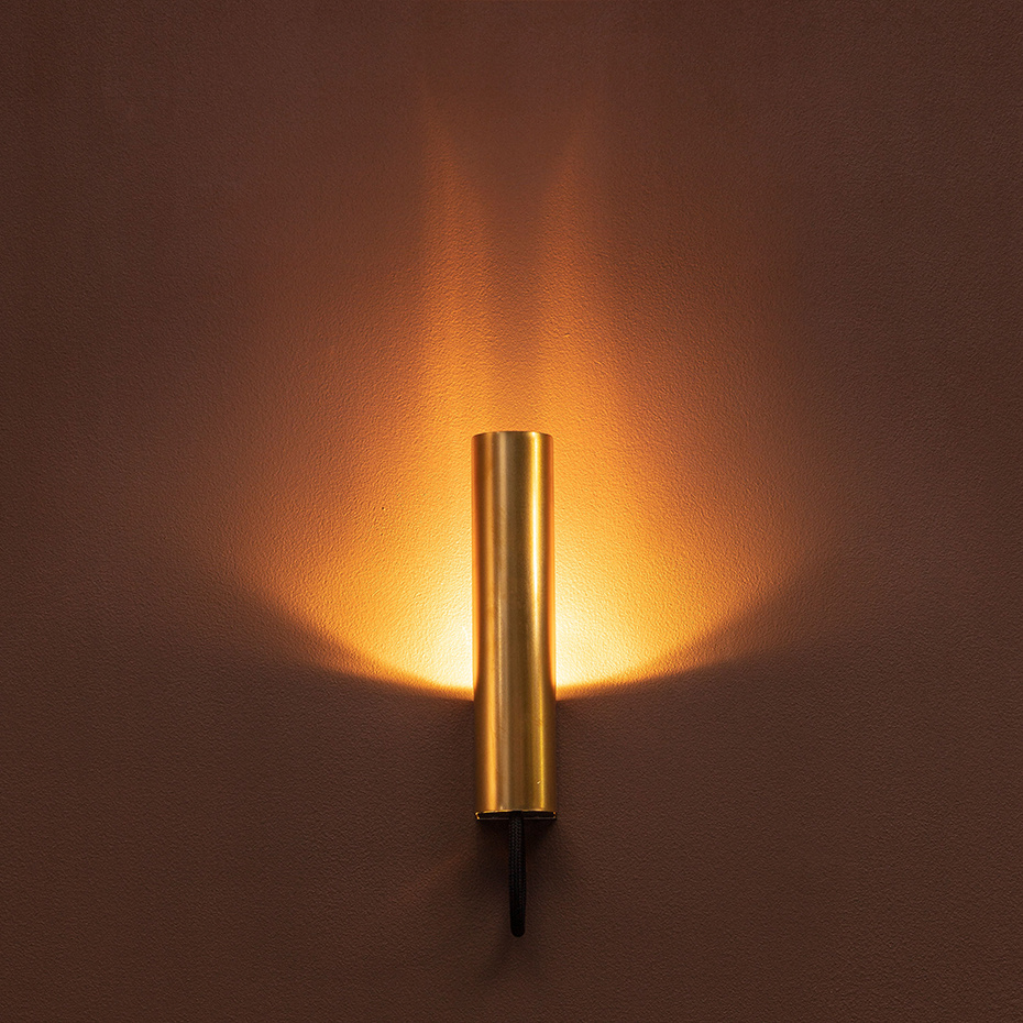 Visir Vägglampa Med Kabel Svart